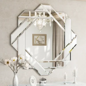Sommerset Beveled Glass Decorative Wall Mirror